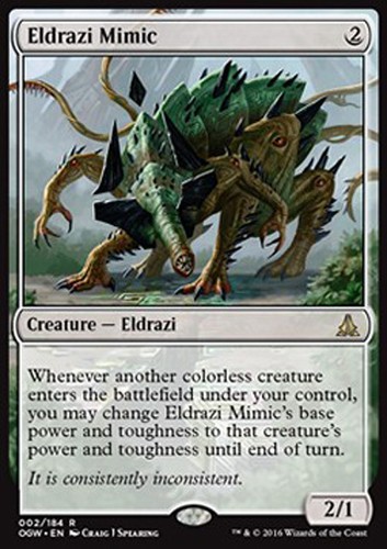 Mtg eldrazi mimic exc - -,