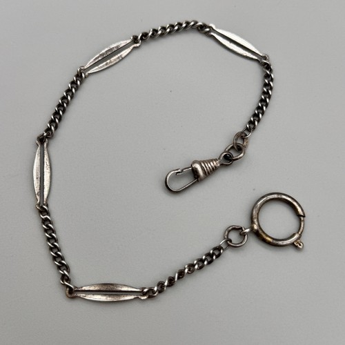 Catena orologio tasca decorata