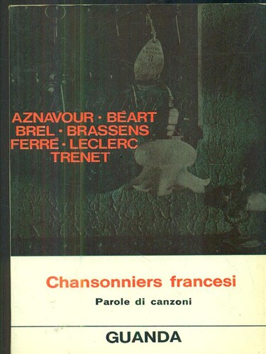 Chansonniers francesi vv - francesi, aa.vv