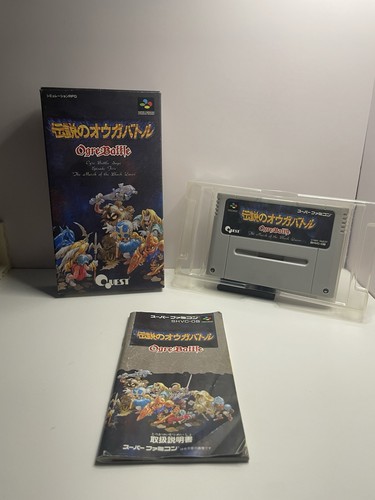 Ogre battle super - battle, famicom