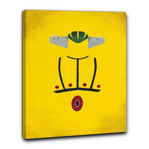 Nerdart quadro jeeg - jeeg, robot