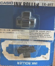 INK ROLLER IR40T NERO CALCOLATRICE CASIO ELETTRONICA INCHIOSTRO-ADLER-Sharp-Roya