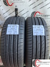 2 PNEUMATICI USATI DI OCCASIONE 215/60/17 NEXEN ESTIVE GOMME 215 60 17
