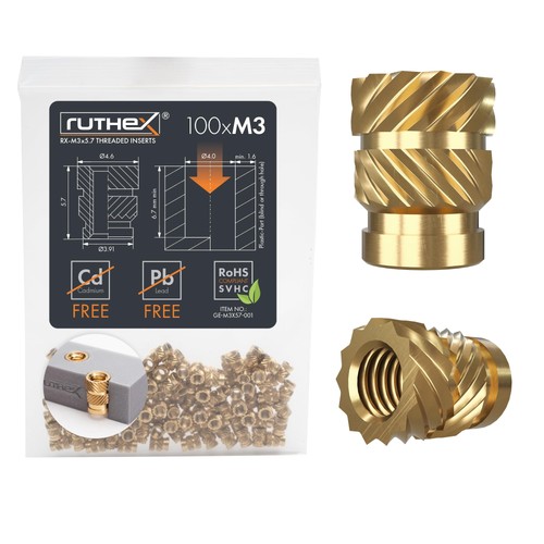 Ruthex inserto filettato - ruthex,