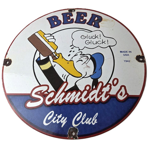 Insegna birra schmidts - insegna,
