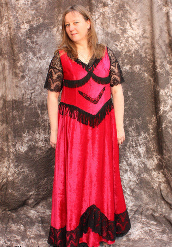 Costume ragazza salone - , donna