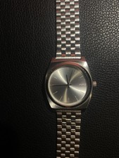 Nixon Minimal The Time Teller Gold Tone 100M Men's Stainless Quartz Wrist Watch