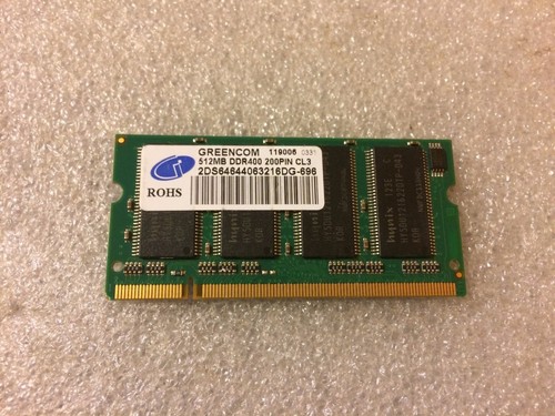 Memoria sodimm ddr greencom - memoria,