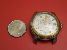 CRONOGRAFO AUTOMATICO BAUME MERCIER 18K / ACCIAIO 38MM CAPELAND GM NECESSITA DI RIPARAZIONE