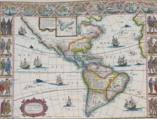 Americae nova tabula willem - americae,