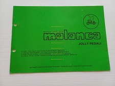 Malanca 50 Jolly Pedali VARIANTI catalogo ricambi TELAIO originale FRAME UPDATE