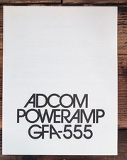 Adcom GFA-555 Amplificatore