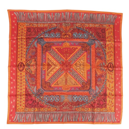 Hermès panno carré sur - 90, un