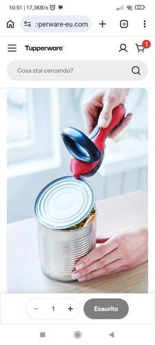 Tupperware manolo ergonomico - tupperware,