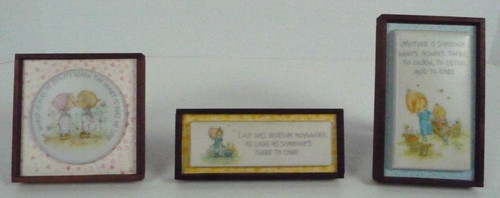 Set targhe vintage - 3, hallmark