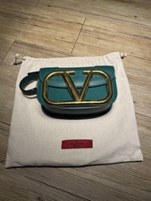 Valentino Garavani Shoulder Bag - Green leather - VERY GOOD!