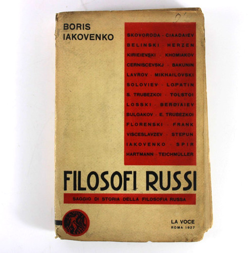 Iakovenko filosofi russi - filosofi,