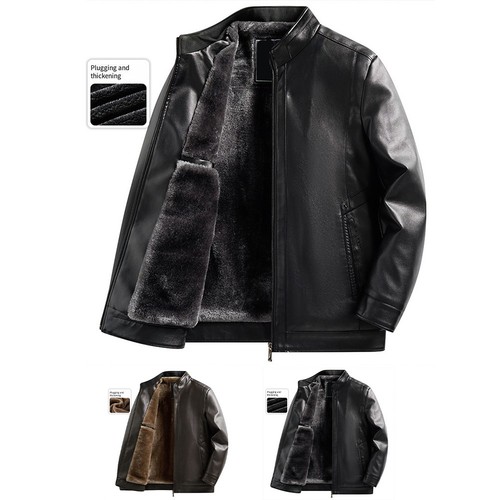 Giacca pelle uomo spessa - giacca,