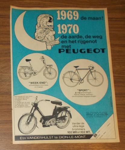Rara pubblicità peugeot - pubblicità,