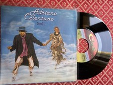 ADRIANO CELENTANO SOLI ITALY 45 giri 7" MINT