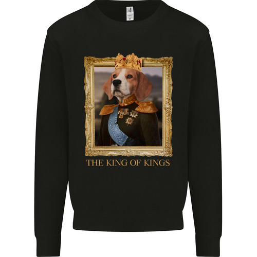 Beagle king funny dog - beagle,