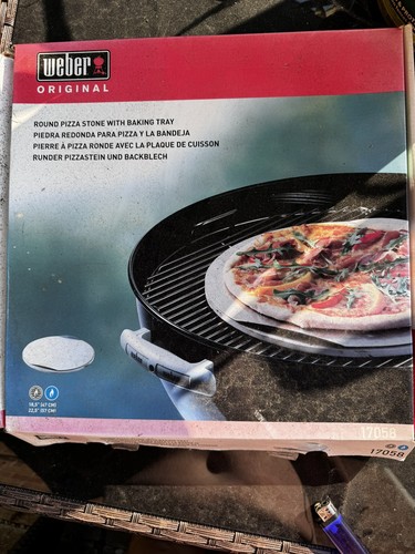 Pietra per pizza rotonda - , weber