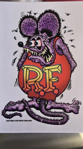 Adesivo decalcomania rat fink - adesivo,