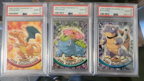 Psa topps charizard - 10,