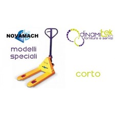 N1-90 TRANSPALLET MANUALE CORTO PORTATA 2500 KG NOVAMACH FORCHE 540 X 900