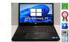 PORTATILE NOTEBOOK DELL 3350 CPU INTEL CORE i7 2630QM SSD WINDOWS 11 PRO