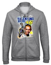 46 The DOCTOR Valentino Rossi Felpa con cappuccio e zip - 9004 - Grigio