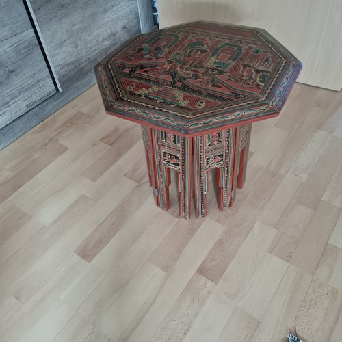 Comodino pieghevole vintage