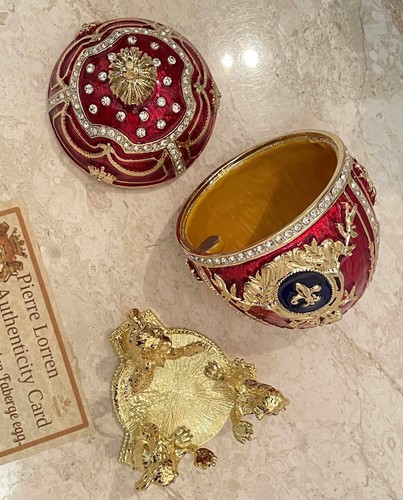 Rosso fabergé faberge uovo - fabergé,
