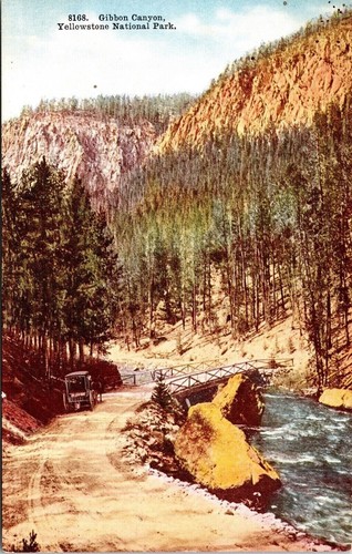 Cartolina gibbon canyon - gibbon,