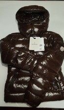 Piumino Moncler donna BADY GIUBBOTTO marrone/brown tg./size 0 NUOVO/NEW 