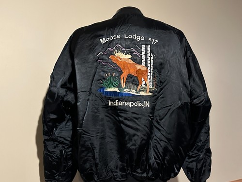 Giacca uomo raso - vintage, moose