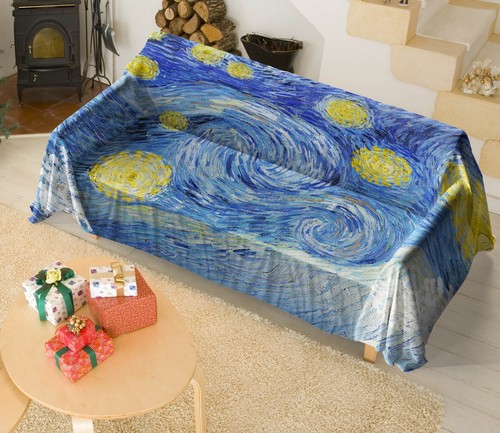 Copridivano pittura i7658 - copridivano, 3d