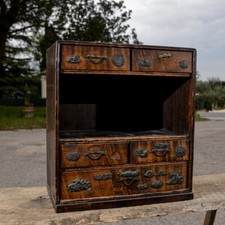 Monetiere cassettiera secretaire cineseria orientale epoca 800
