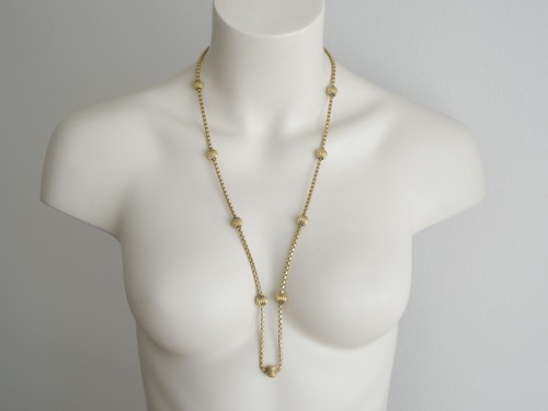 Collana vintage sfere - collana,