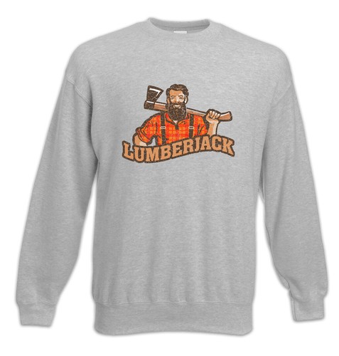 Felpa lumberjack pullover - felpa,