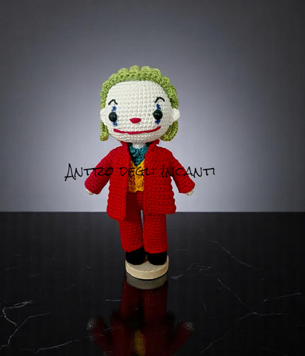 Joker amigurumi bambola - joker,,