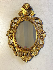 CORNICE BAROCCA OVALE LEGNO