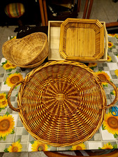 Vari cestini in Vimini 