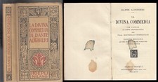 LN- LA DIVINA COMMEDIA - DANTE ALIGHIERI - ULRICO HOEPLI - 1943 - B- XFS