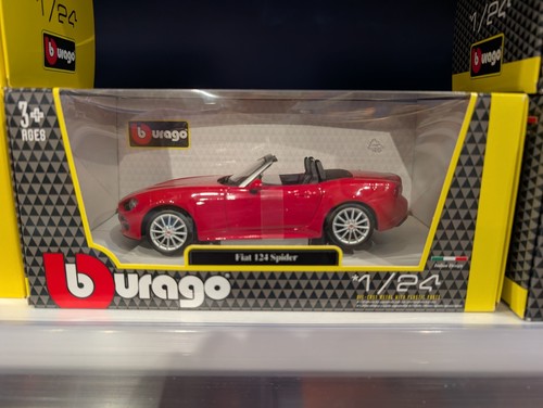 Burago fiat 124 spider 24 - fiat, 1/24
