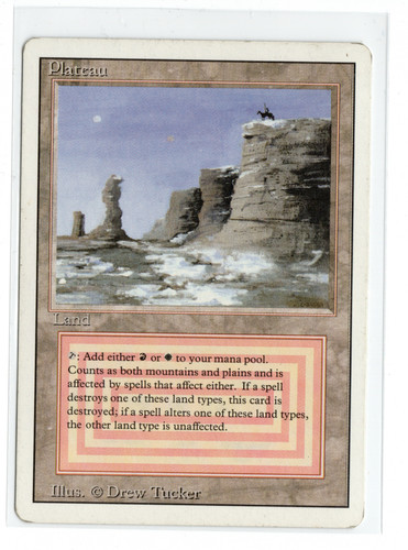 Mtg plateau normale - plateau,