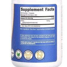 DHEA100 240 Vcaps 100 MG di