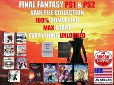 Final Fantasy 7 8 9 PS1 PS2