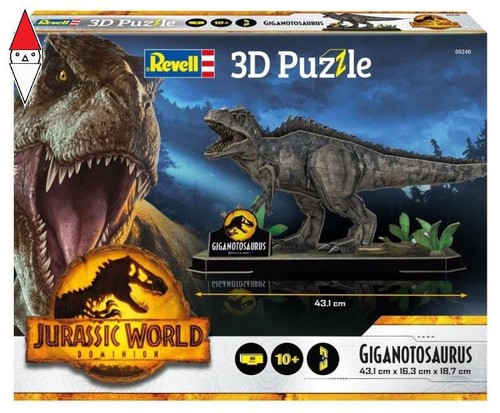 Puzzle revell jurassic - puzzle, 3d