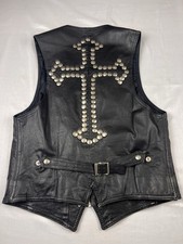 Gilet pelle parasuco vintage